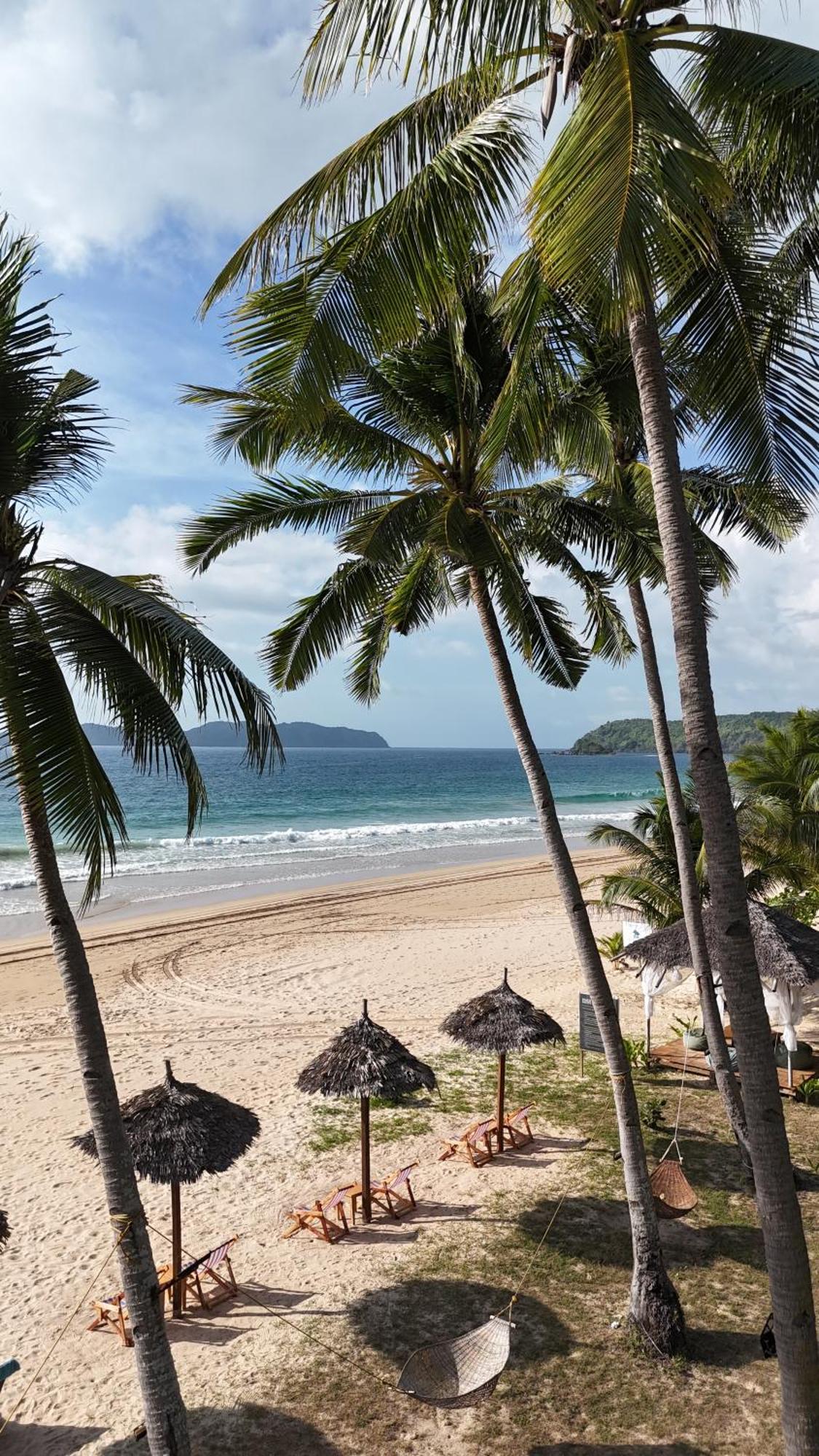 Eco Sanctuaries Nature Lodge Nacpan Beach, El Nido Eksteriør billede