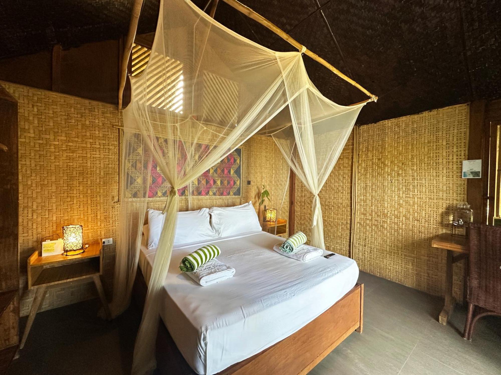 Eco Sanctuaries Nature Lodge Nacpan Beach, El Nido Eksteriør billede